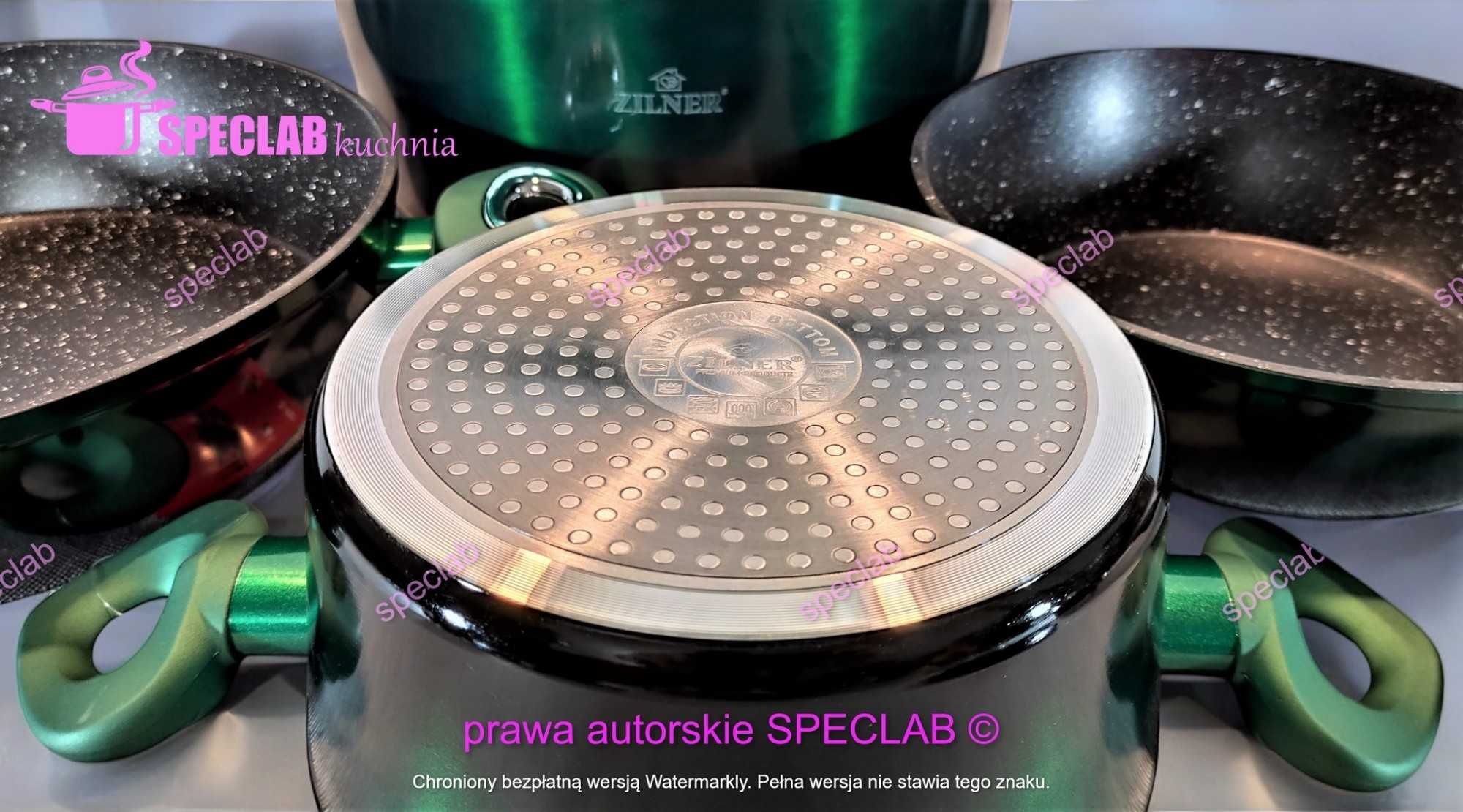 Zestaw garnków ZILNER ZL-8521 Gaz, indukcja, halogen