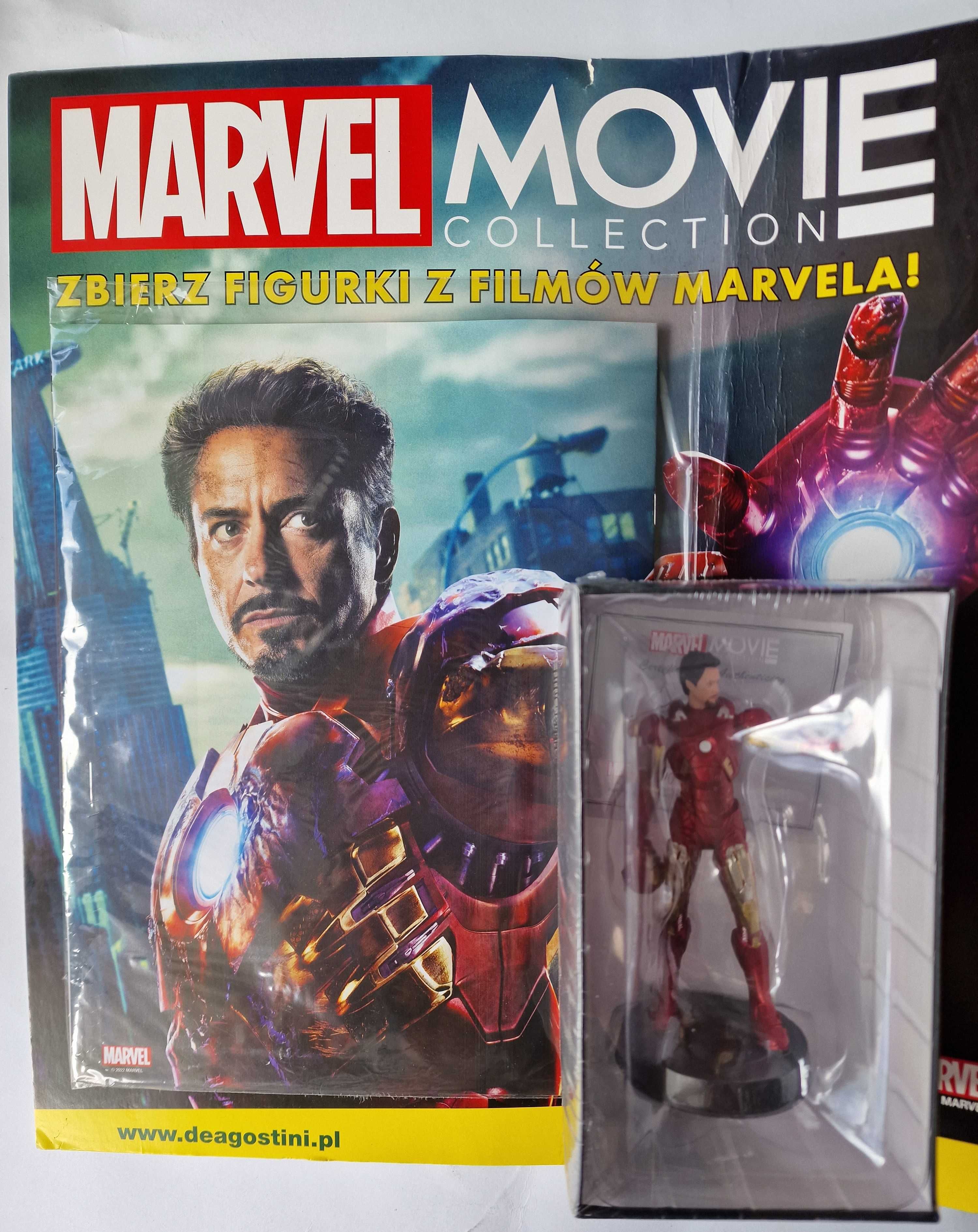 Marvel Movie 1/2022 figurka Iron Man 13 cm DEAGOSTINI De agostini