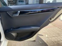 Mercedes C klasa W204 LIFT TAPICERKA Boczek drzwi tył SKÓRA