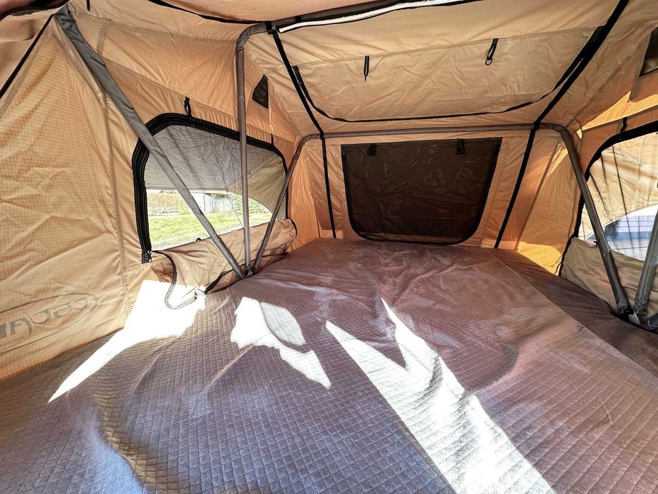 Namiot dachowy ALASKA 160 cm 4 osobowy beżowy