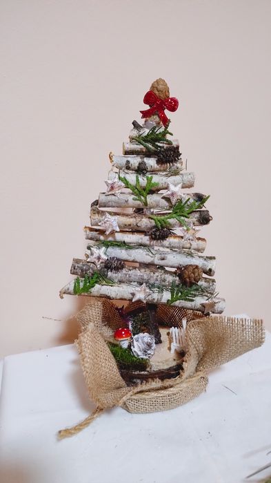 Naturalna choinka Świąteczna.