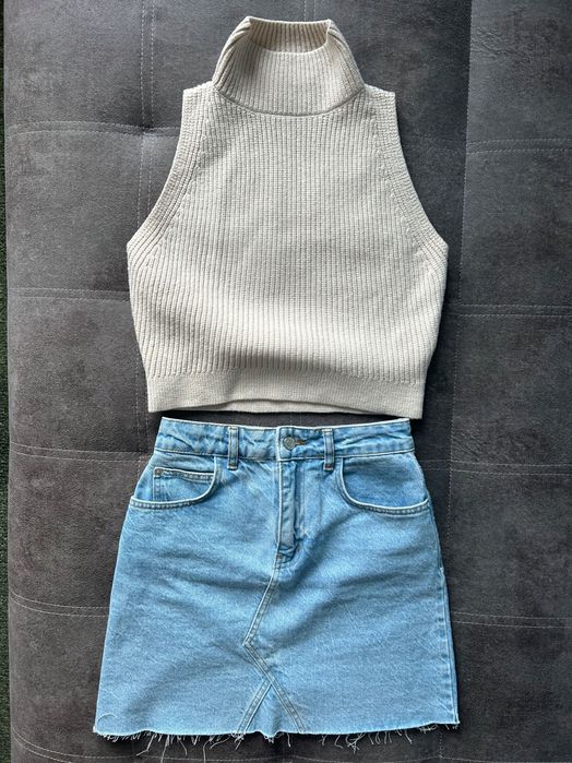 Топ бежевий Zara