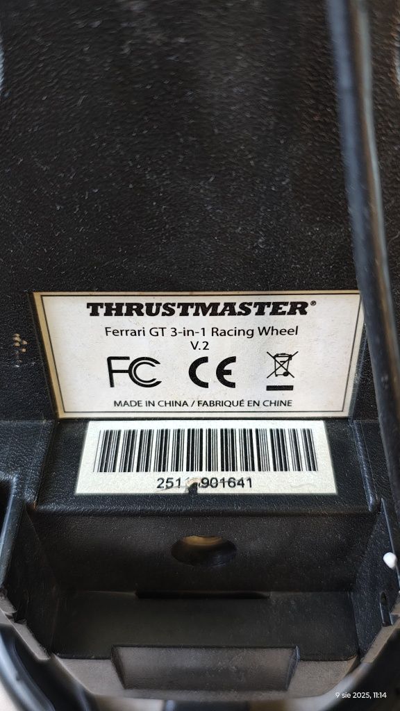 Kierownica PS2 pc Thrustmaster analogowa