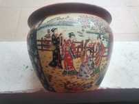 Vaso com pintura original chinesa