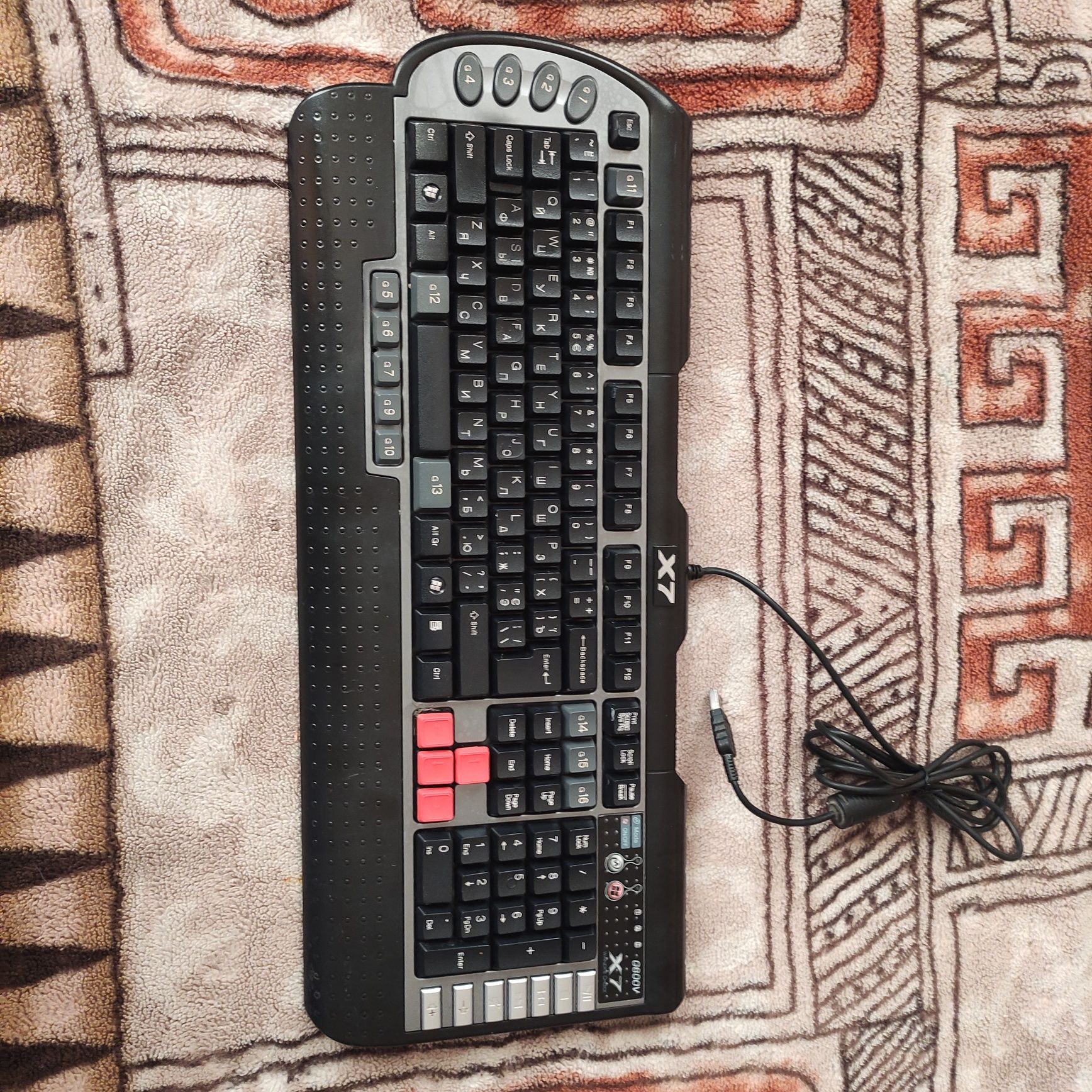 Игровая клавиатура A4TECH G800V