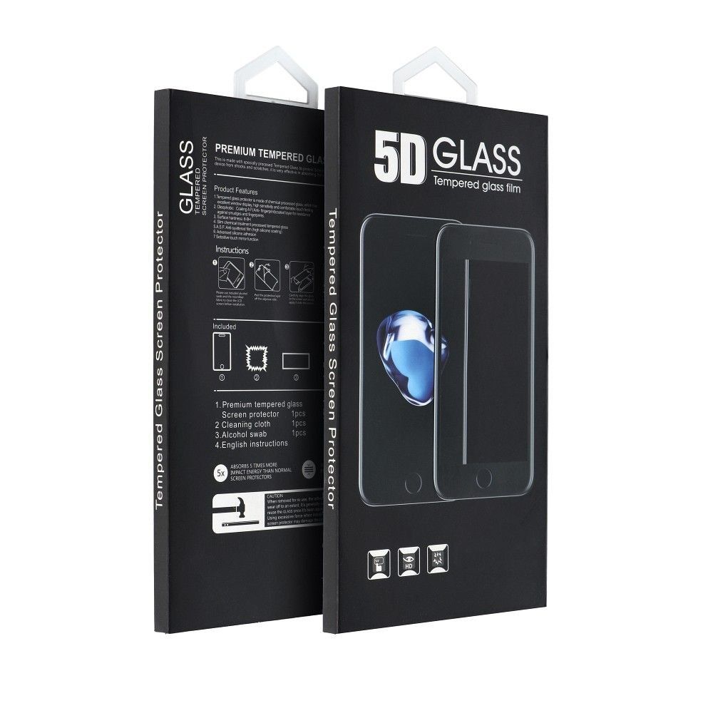 5D Full Glue Tempered Glass - do Samsung Galaxy A03 / A04 / A04e czar