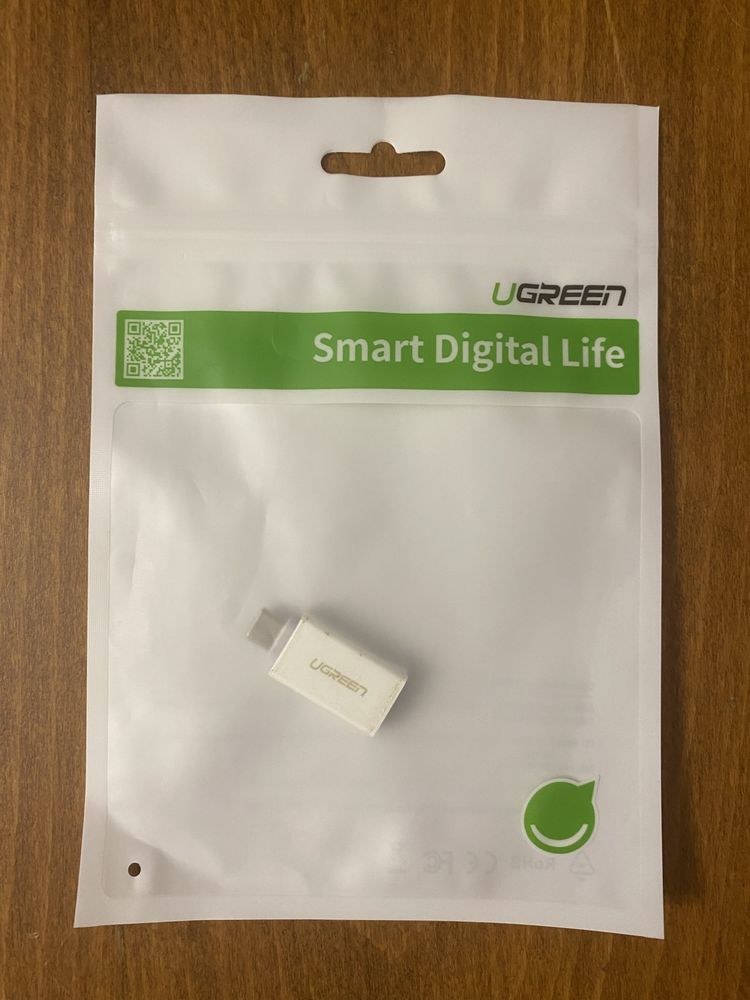 Адаптер перехідник Ugreen USB C на USB A, 3.0, OTG