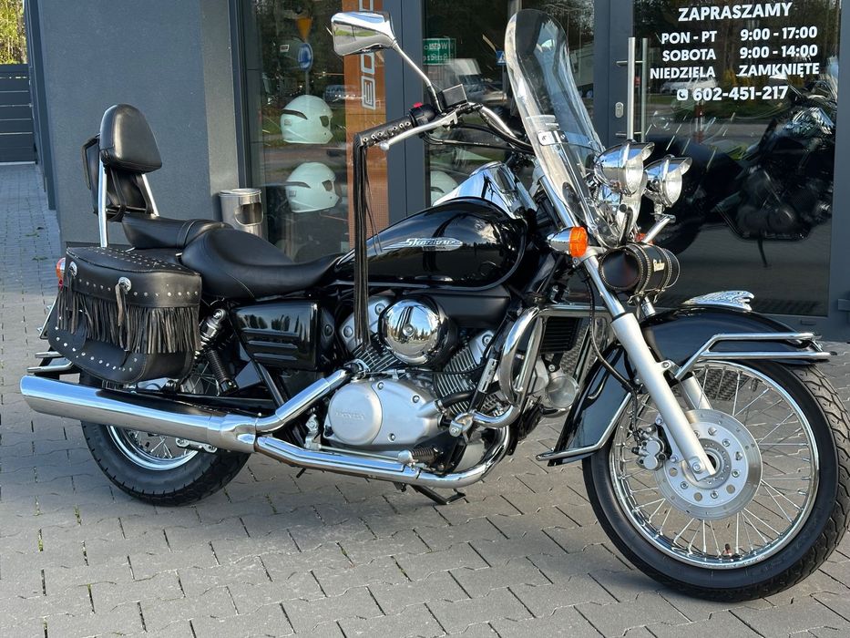 Honda Shadow VT 125 C Idealna 2006r Jedyne 3720 KM , Maksymalnie Ubrana DOSTAWA PL
