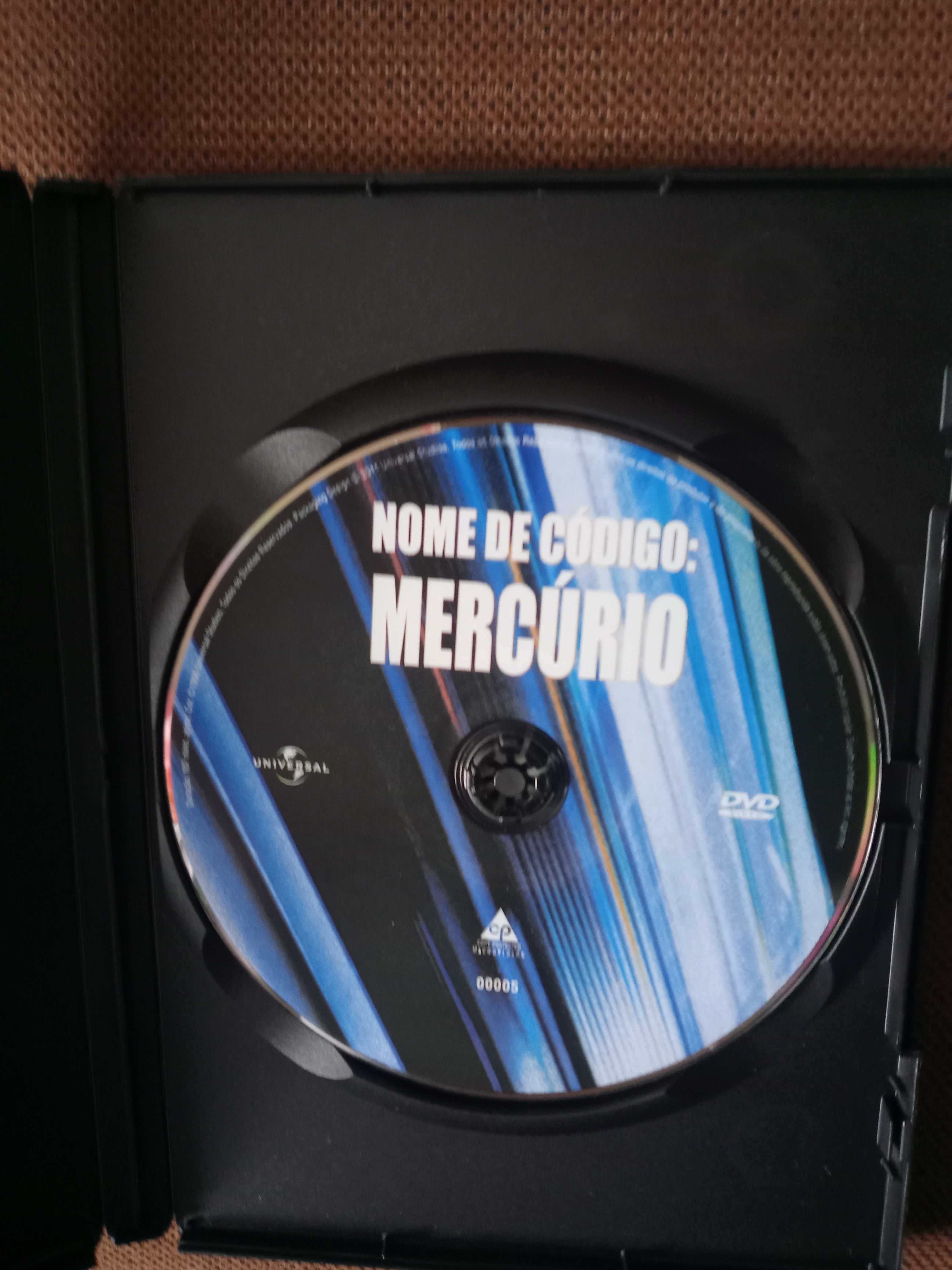 filme dvd original - nome de código - mercúrio