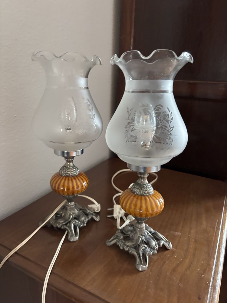 Candeeiros de mesa de cabeceira