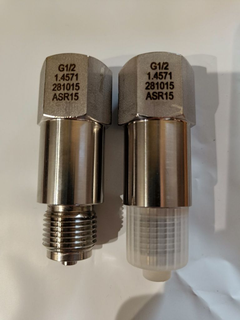 Adapter do uchwytu do manometru G1/2(GZ)-G1/2(GW), stal, 400 bar