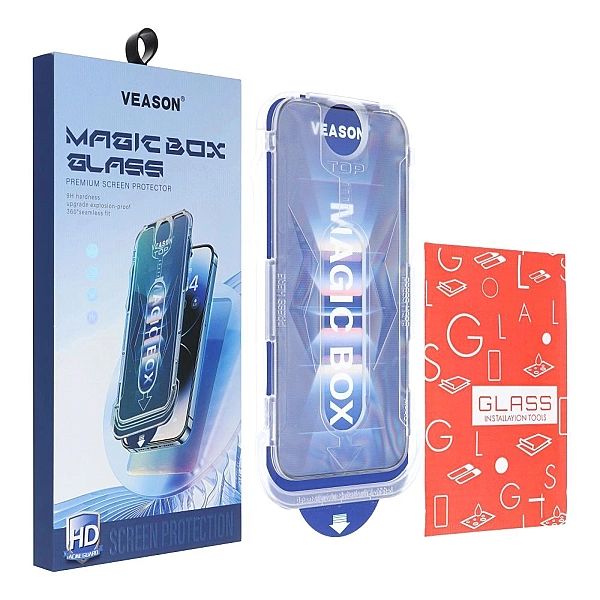 Szkło Hartowane do iPhone 15 Pro Max , Braders E-Install szybka na cał