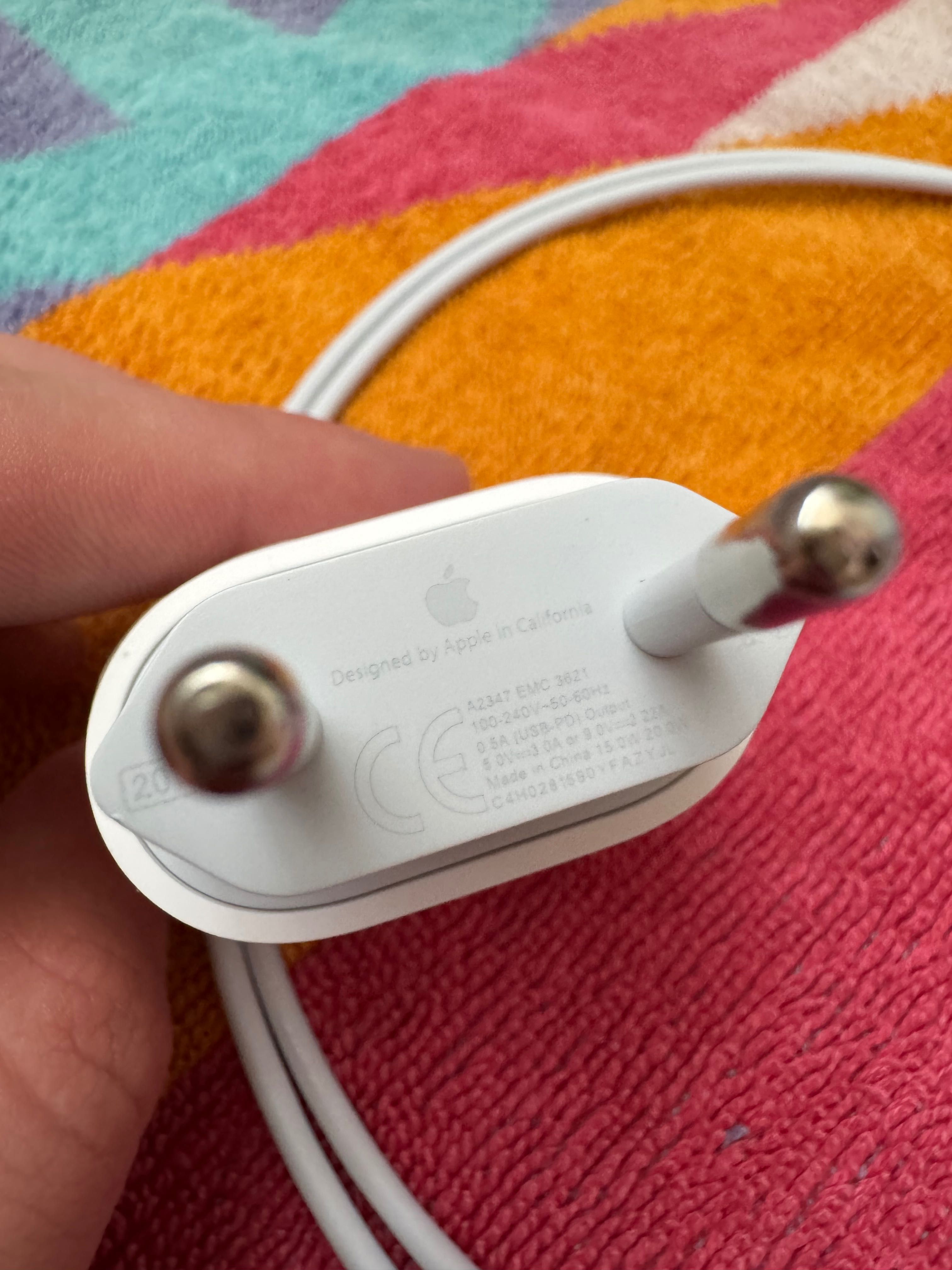 Apple Быстрая ОРИГИНАЛ зарядка Туре С 20W блок айфон адаптер Ват
