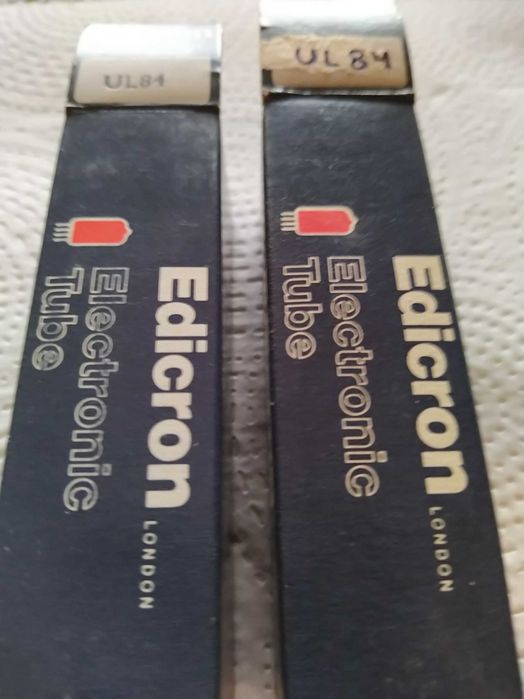 Válvulas EDICRON  UL 84  novas