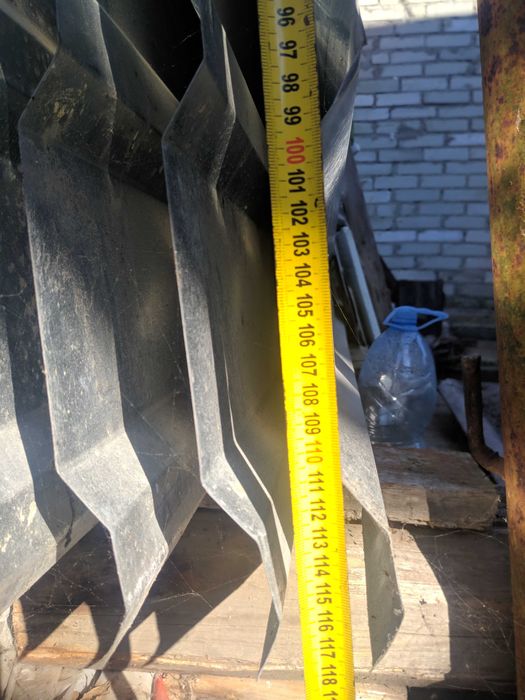 Профнастил оцинкований 3600 х 1180 мм