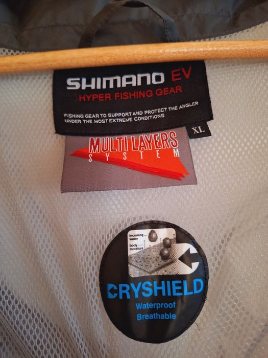 Kurtka z kapturem na systemach Wędkarska Shimano EV Hyper Fishing Gear