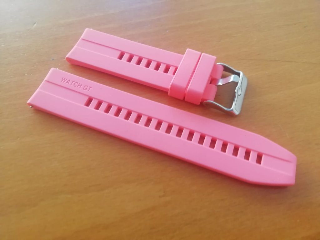 20mm Bracelete em silicone, WATCH GT (Nova) Rosa