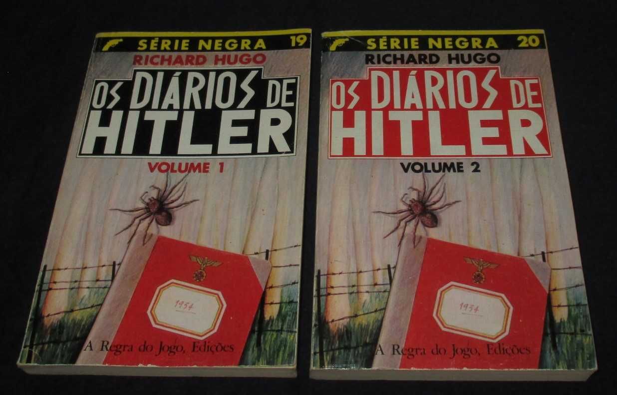 Livro Os Diários de Hitler Richard Hugo 2 Volumes Completo