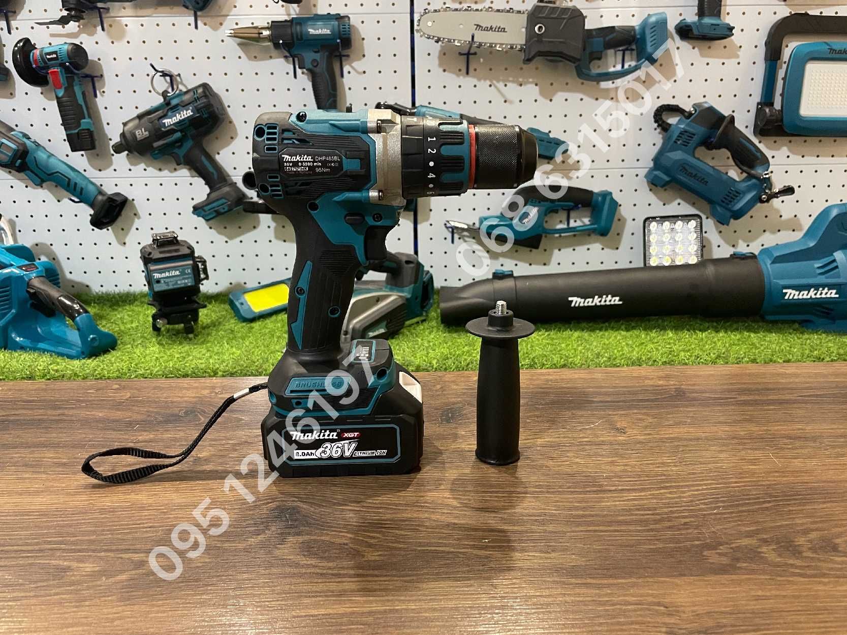 Ударный Шуруповерт акумуляторный Makita DHP485 36V шурупокрут макіта