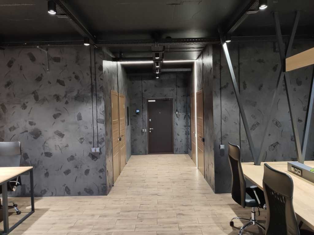 Без % Аренда отличного офиса 80 кв.м. Loft С мебелью. Кловский спуск 7