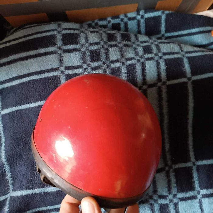 Kask Orzeszek Nirton z epoki PRL-u