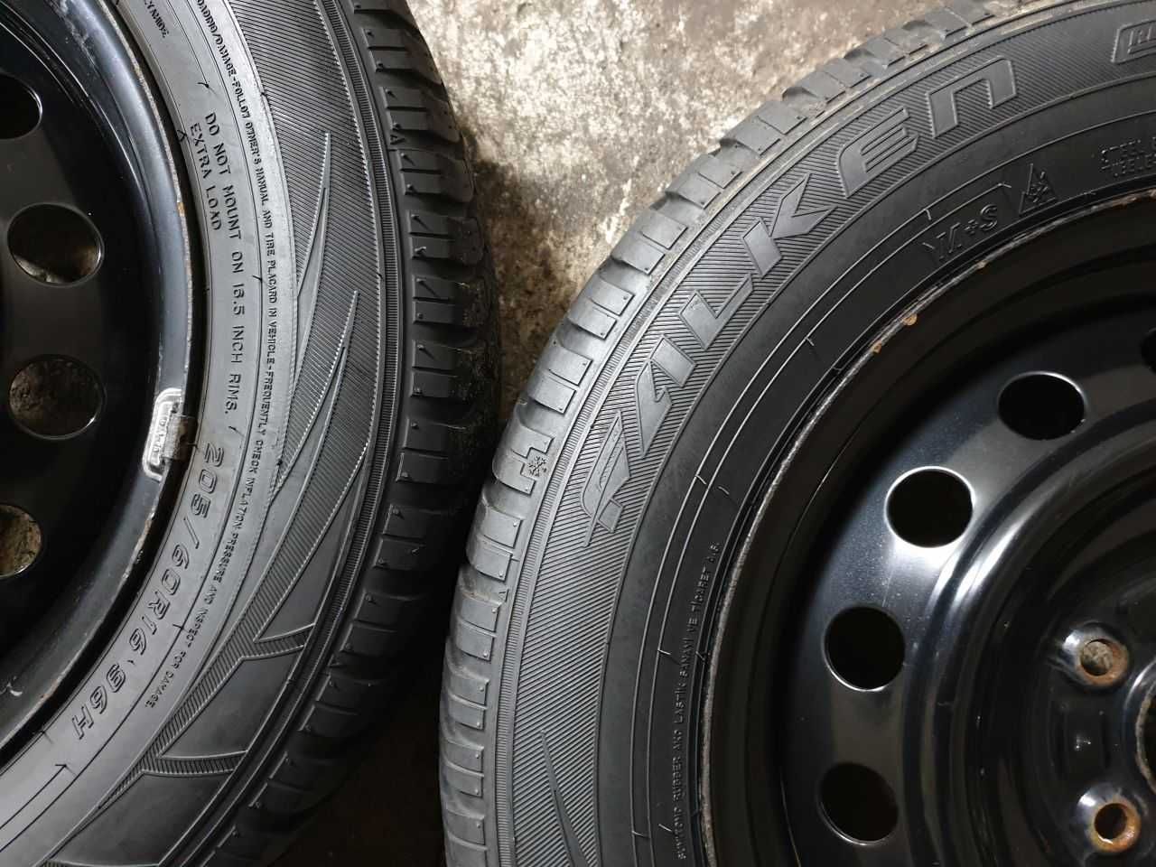 Felgi Stal Hyundai Kia R16 5x114,3 opony zimowe 205/60R16 6,2mm 2019r