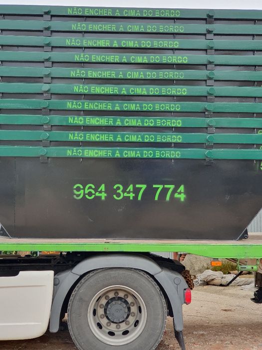 GRÂNDOLA e MELIDES contentores para lixo entulho e resíduos de obras