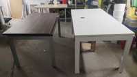 Masywny Stół 160 na 80 Białe Mocne biurko stoł biurowy gabinetowy Blat
