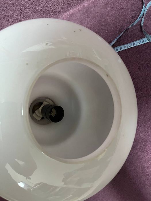 Люстра вінтажна скло