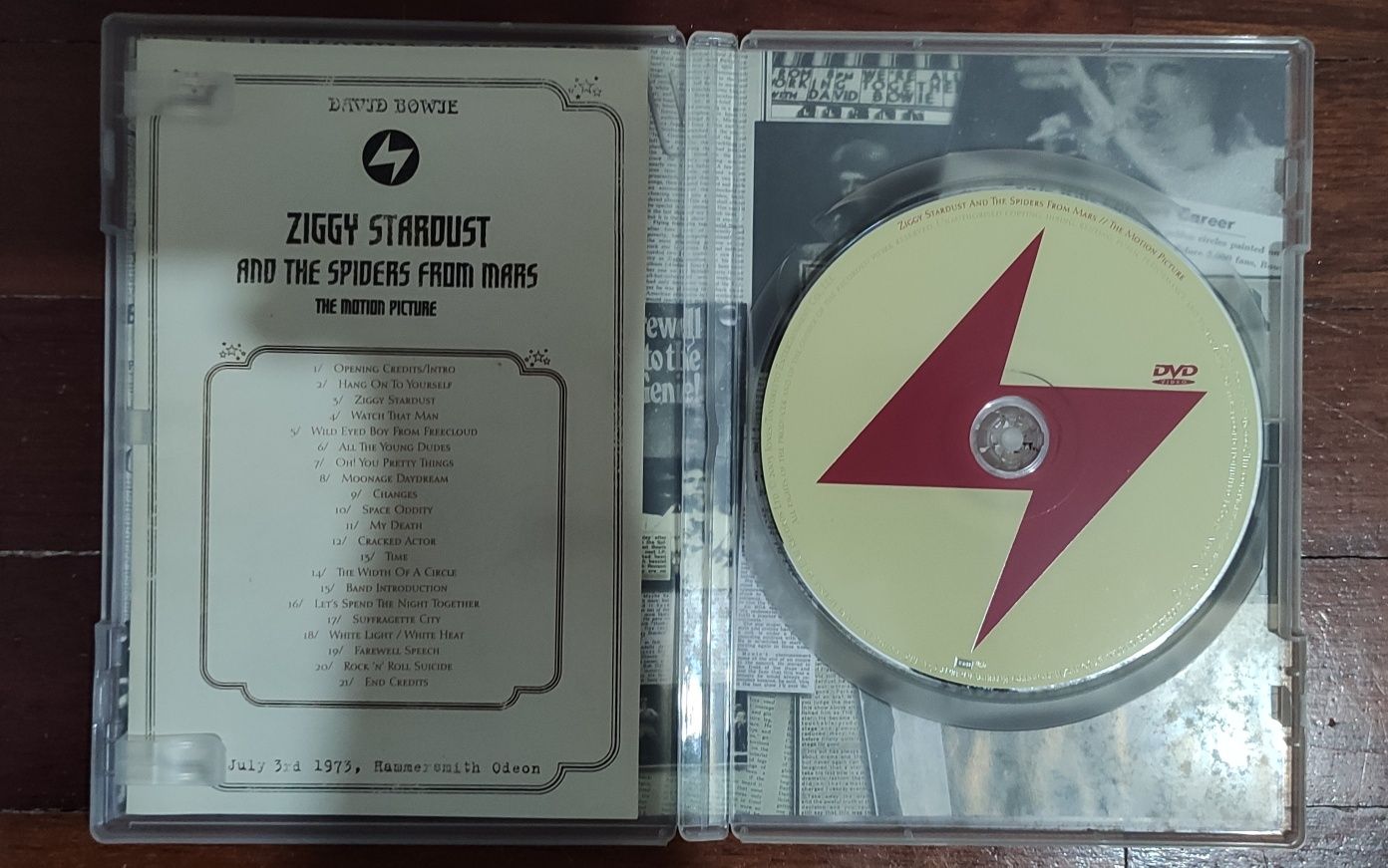 Ziggy Stardust & The spiders from mars | DvD David Bowie Documentario