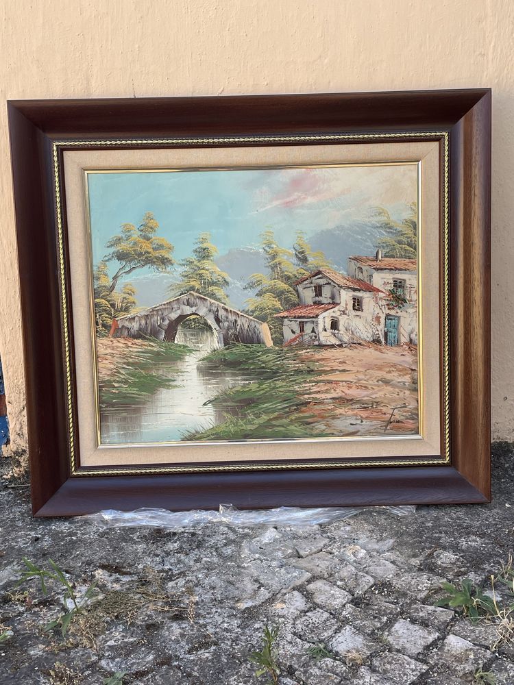 Quadro pintado à mão
