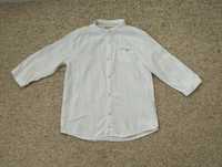 Белая рубашка Zara на мальчика 128