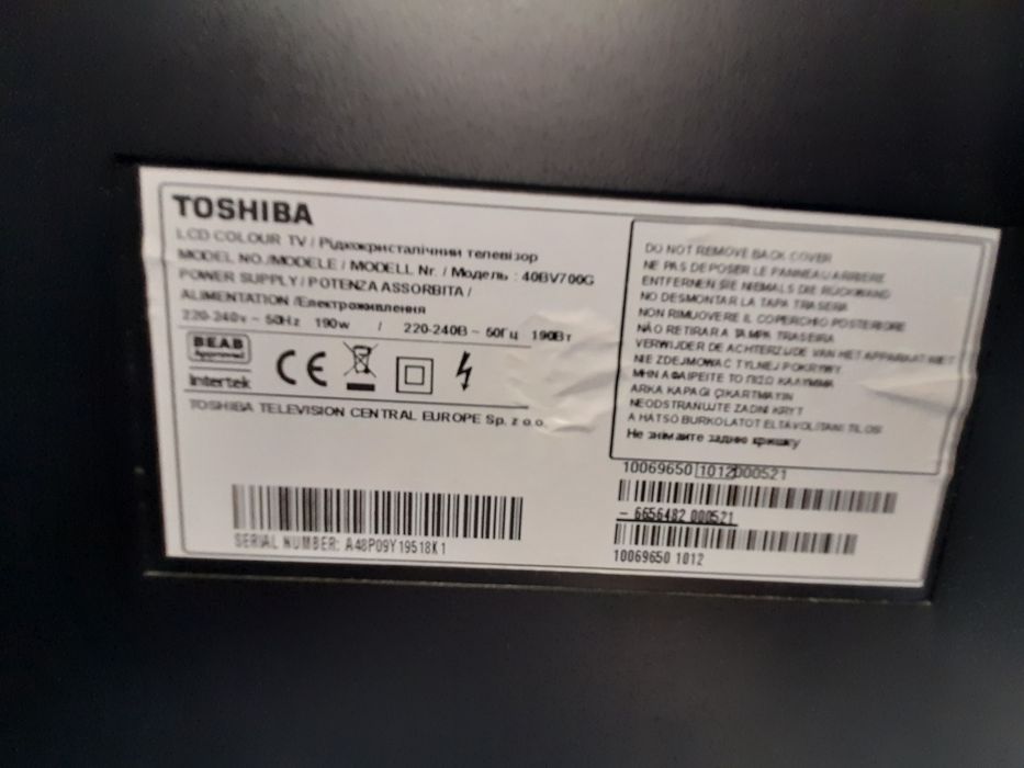 2 Telewizory Medion i Toshiba