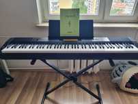 CASIO CDP-220R – pianino cyfrowe + stojak, pedał, zasilacz