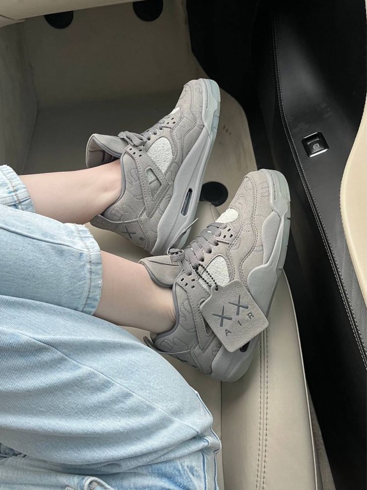 Jordan 4 Kaws Grey