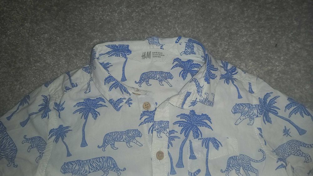 Koszula z krótkim rękawem dla chłopca 98 cm/104 cm H&M