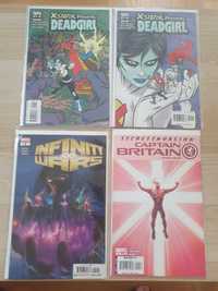 Marvel mix 3 X-Statix Dead girl Infinity Wars Captain Britain (ZM155)