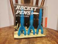 Kit 3 Canetas Rocket Pens (Kikkerland)