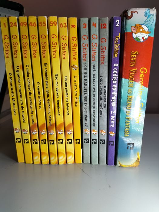 LIVROS Geronimo Stilton