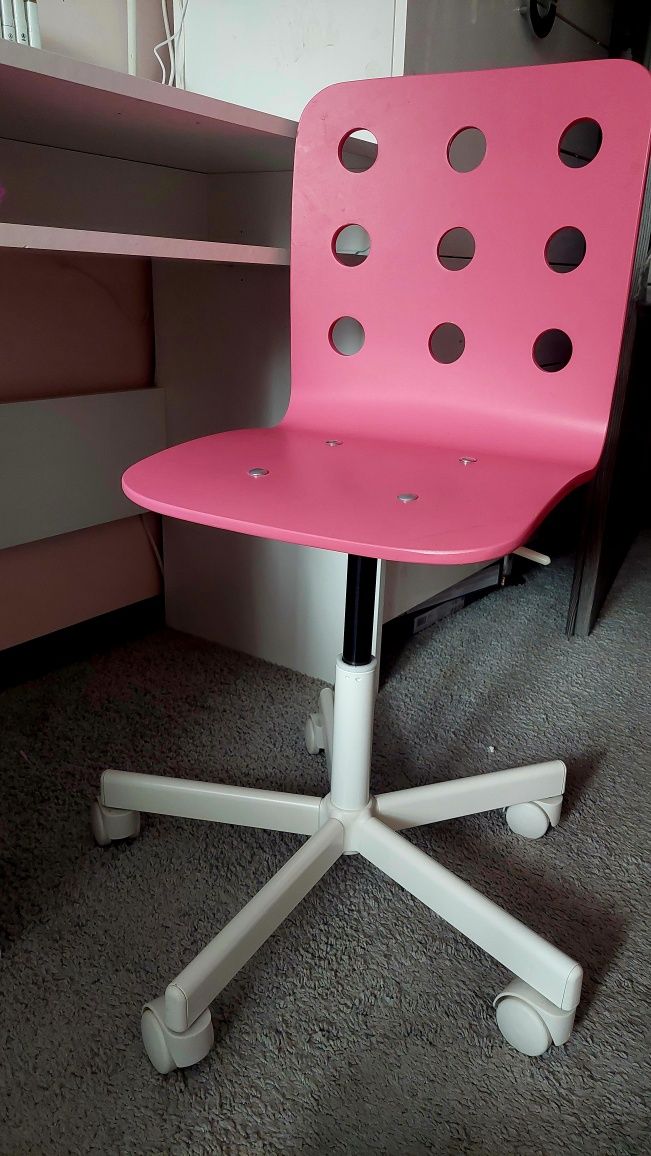 Krzesło dziecięce do biura Jules Ikea, stan bdb