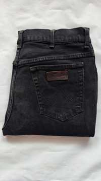 Czarne klasyki jeansy Wrangler Texas W 38 L 30 w pasie 94cm