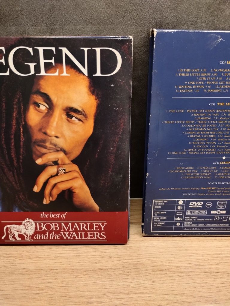 Bob Marley and the wailers , legend, the best of 2cd + dvd

Stan cd ba