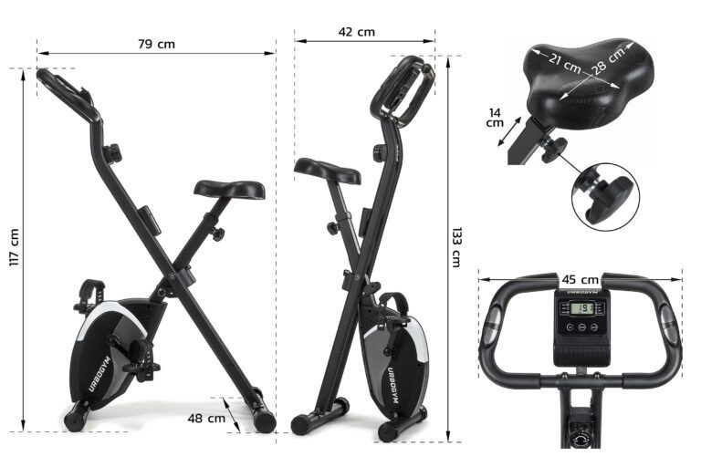 Rower stacjonarny Rowerek URBOGYM X-BIKE ALPHA