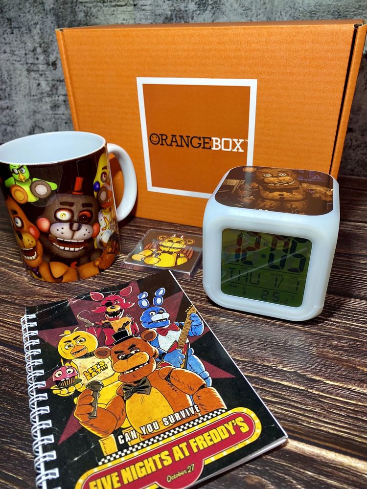Подарок Пять ночей с Фредди "orangeBOX"