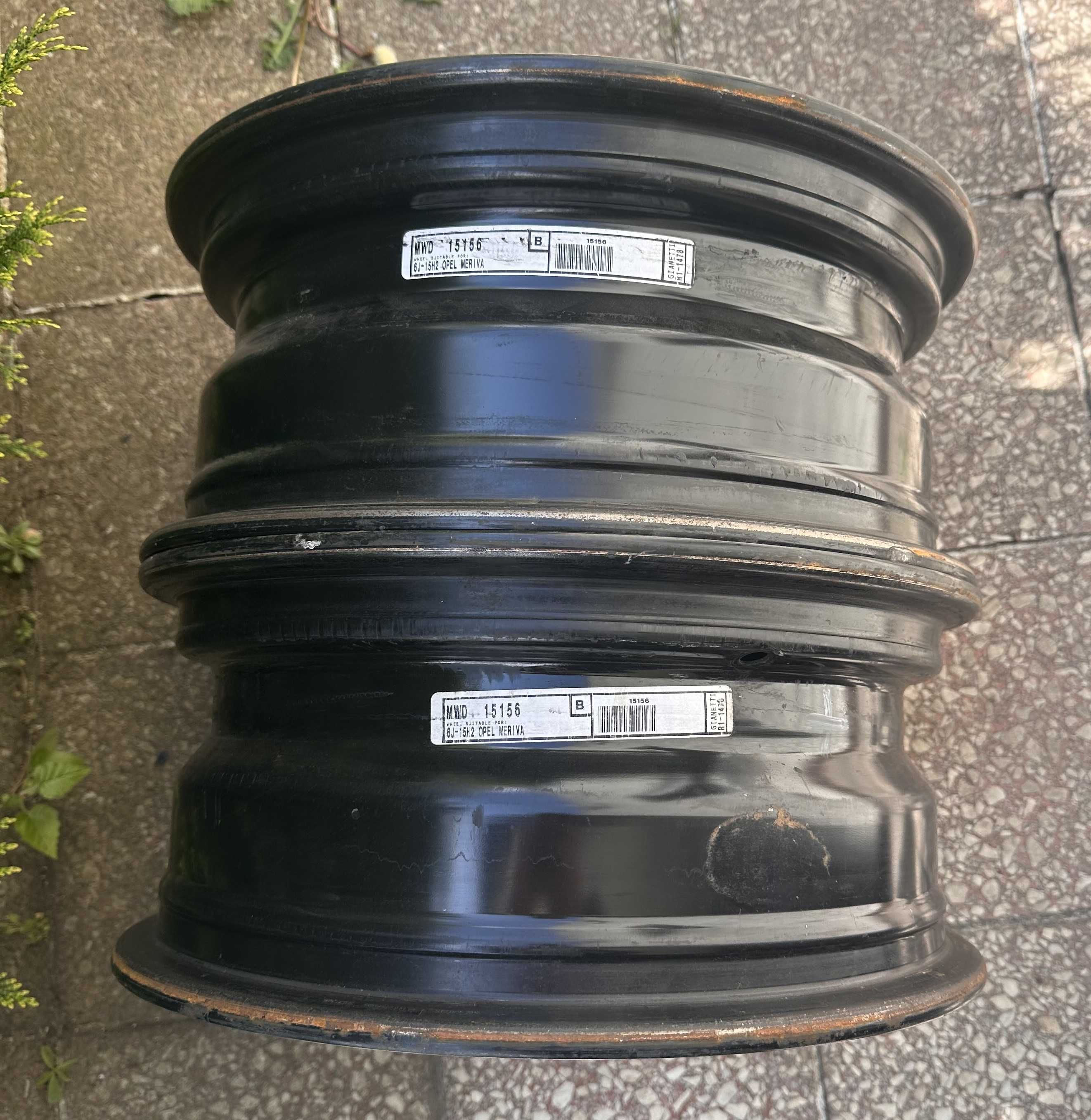 Felgi Stalowe 15" 4szt KOMPLET