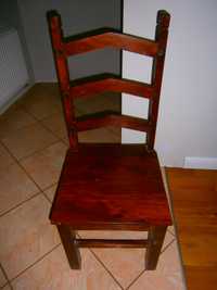 Krzesła drewniane, kolonialne