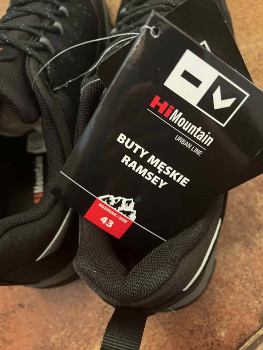 Nowe buty męskie wodoodporne HiMountain rozmiar 43