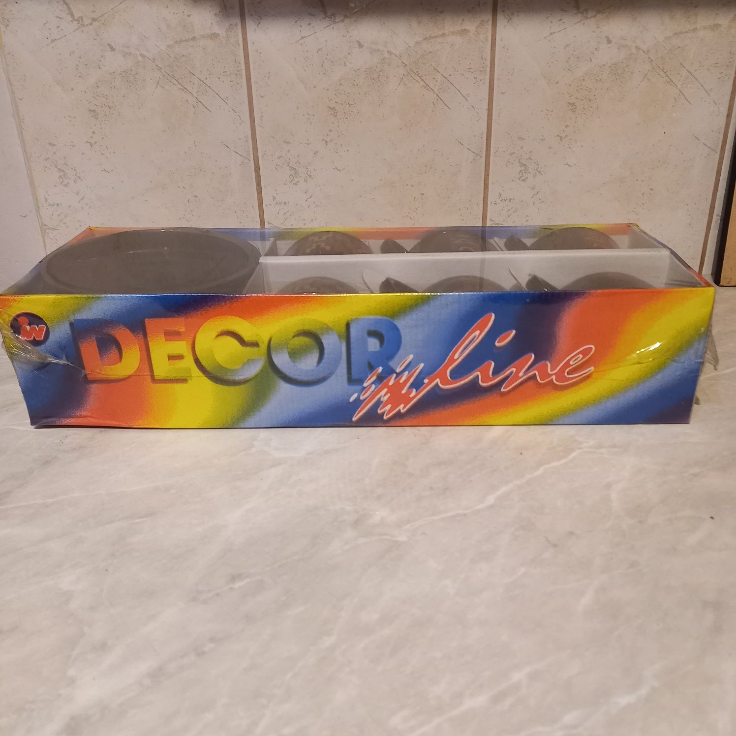 Filiżanki ze spodkami Decor Line