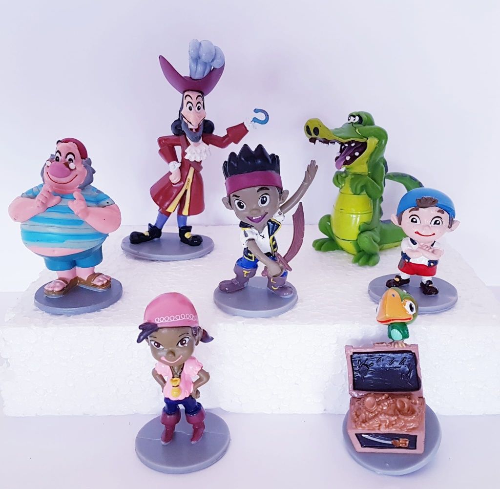 7 pcs / Jack e os Piratas na Terra do Nunca (Portes Incluidos)