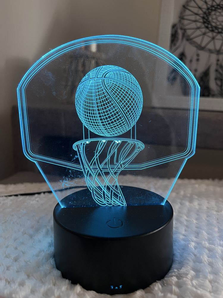 Candeeiro led cesto basket